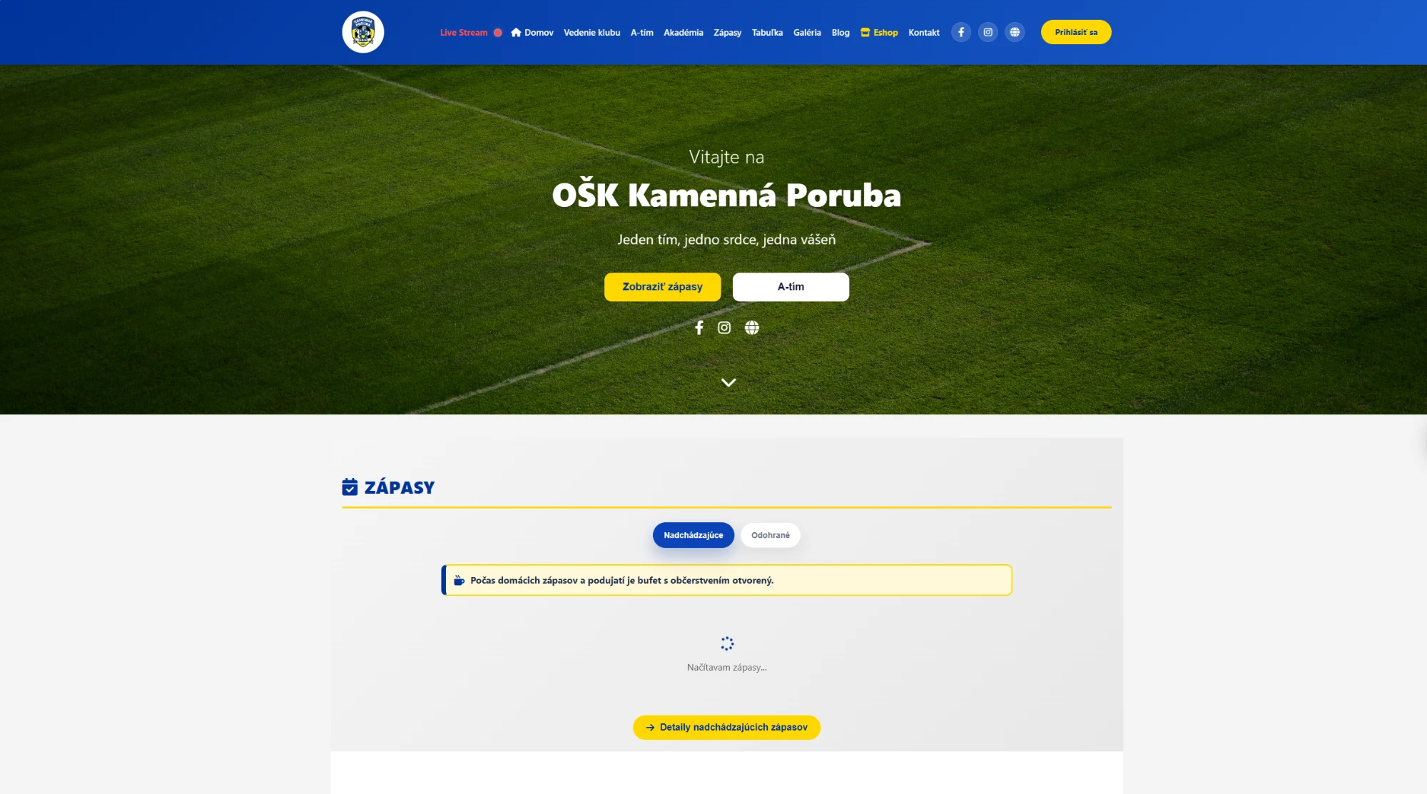 Náhľad projektu OŠK Kamenná Poruba